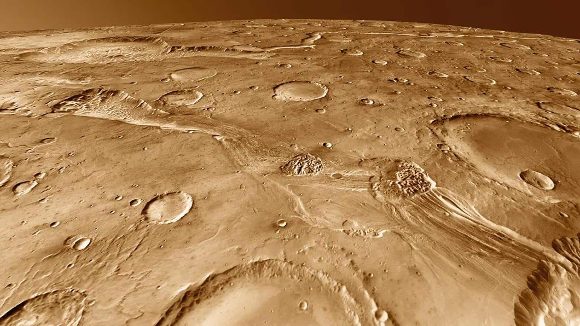 Peran Kawah Mars dalam Pola Aliran Air Kuno Peran Kawah Mars dalam Pola Aliran Air Kuno