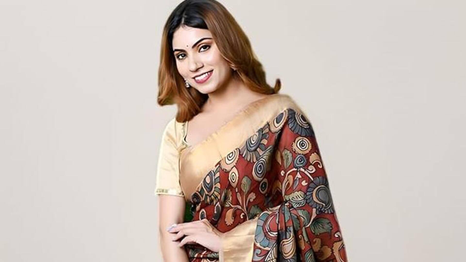 Mengubah saree lama menjadi busana tren baru