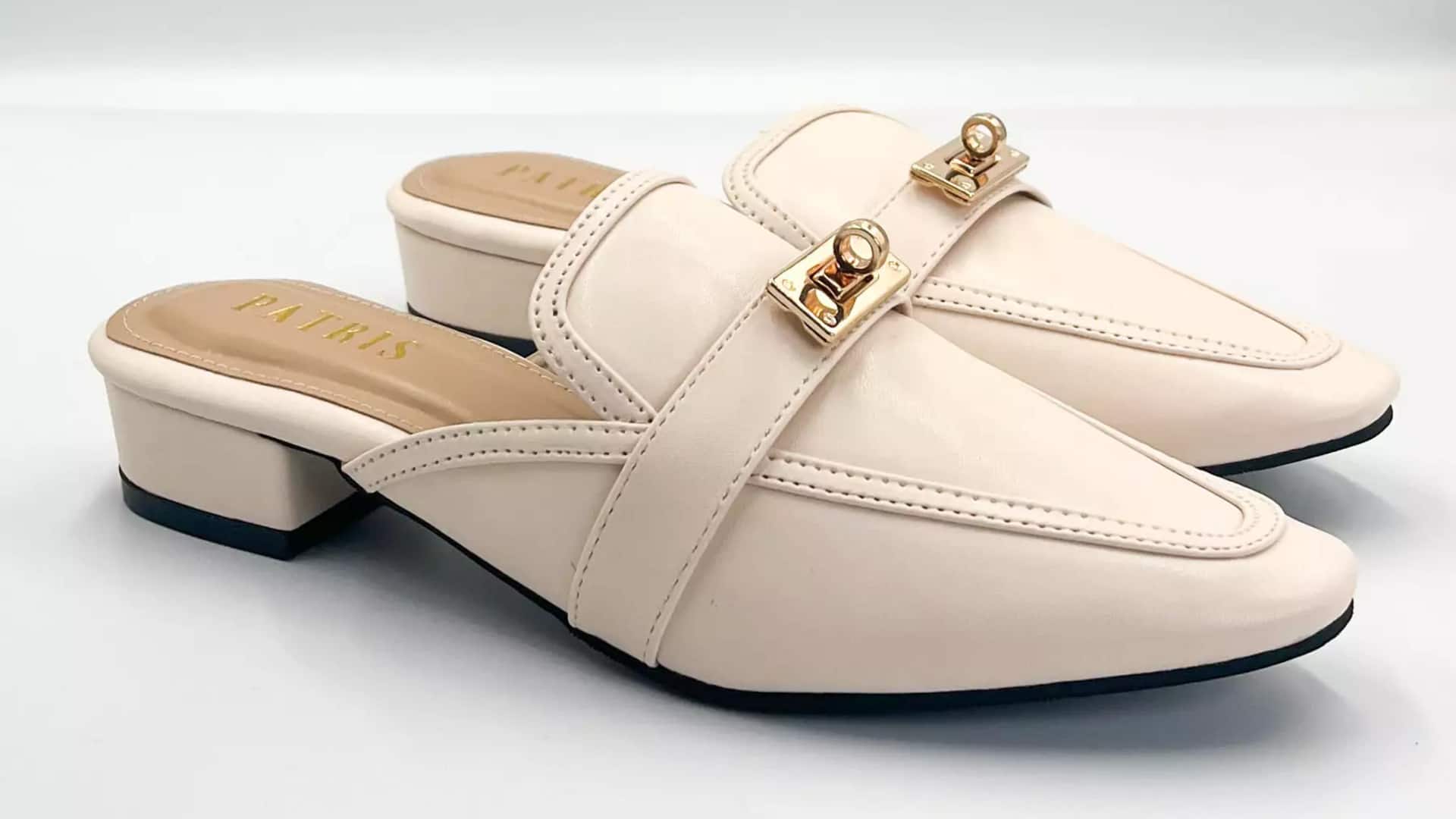 Gaya slip-on mules untuk musim dingin India