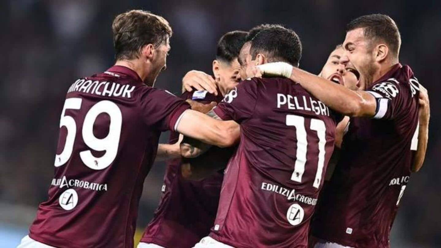 Serie A 2022-23, Torino kalahkan AC Milan 2-1: Statistik utama