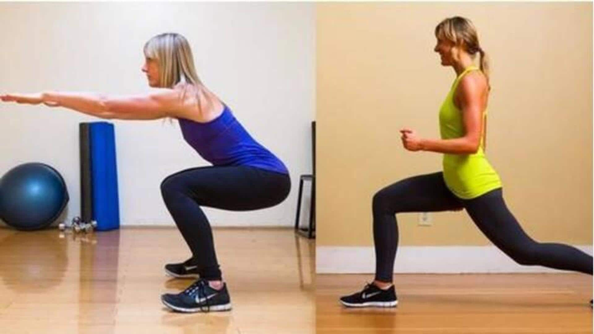 Squat vs Lunge? Mana yang lebih baik bagi Anda?