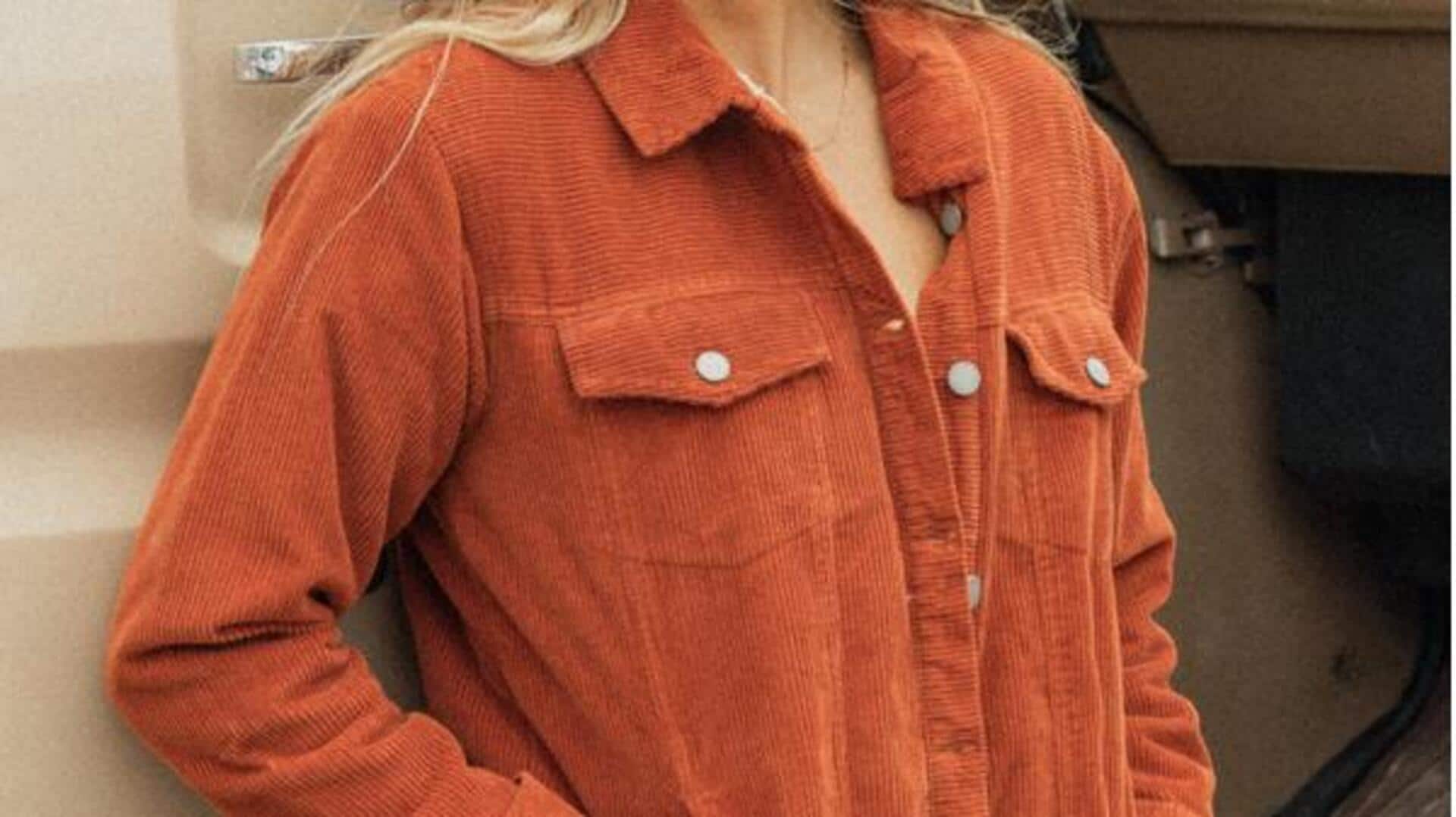 Lima gaya jaket corduroy halus untuk musim dingin India