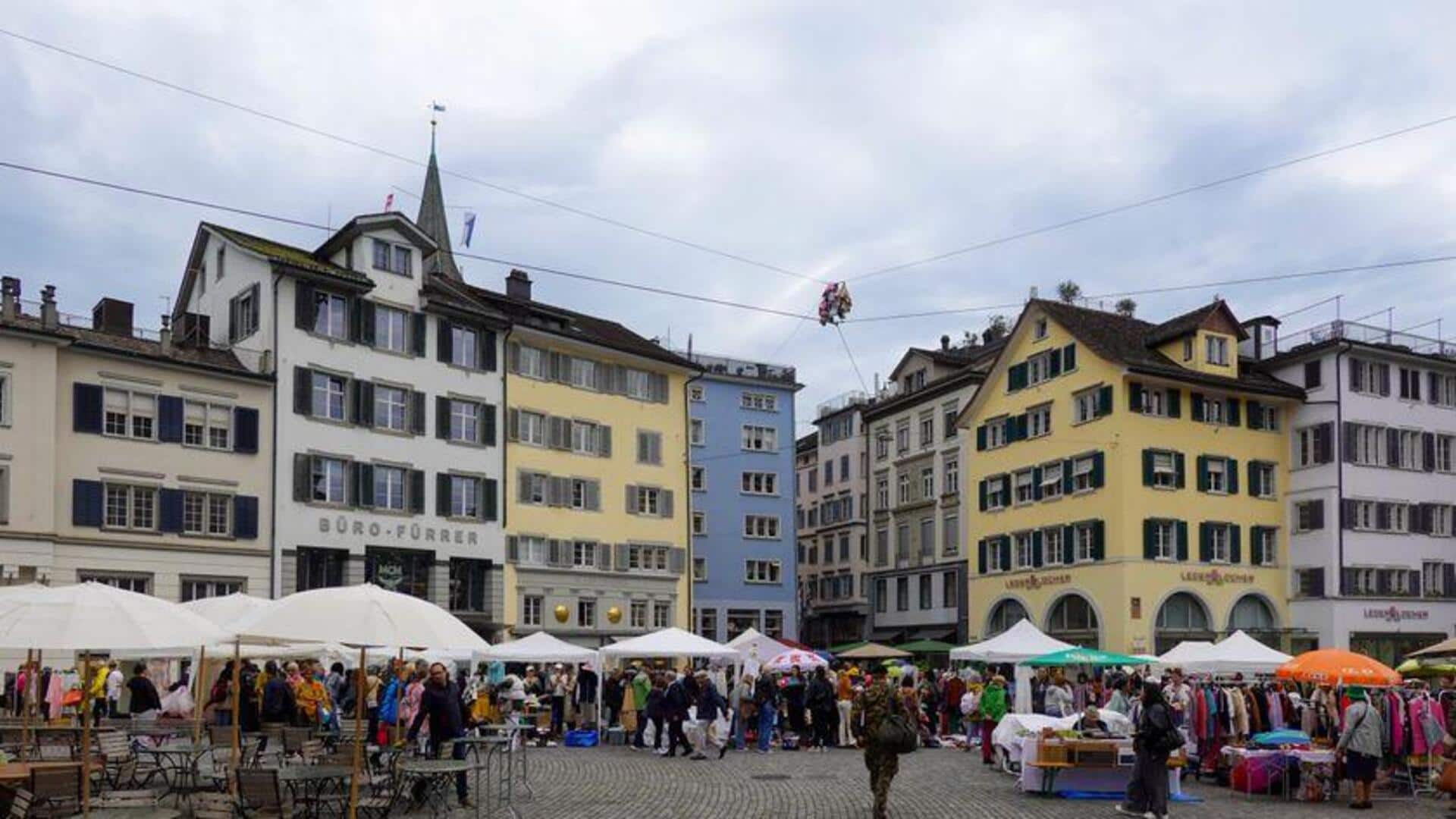 Pasar-Pasar Meriah di Zurich yang Wajib Dikunjungi