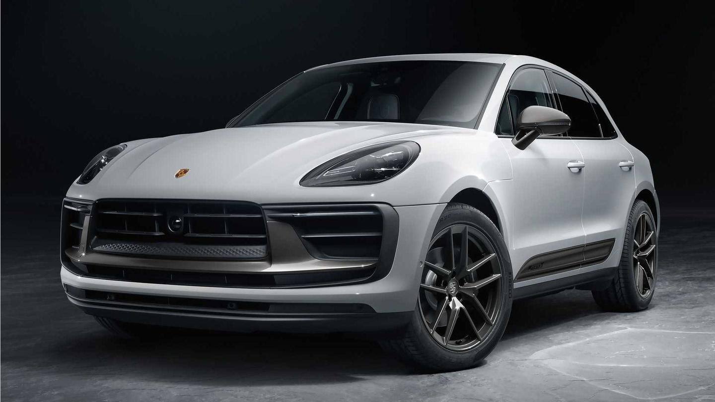 Porsche Macan EV 2024 terlihat sedang diuji di sirkuit Nurburgring