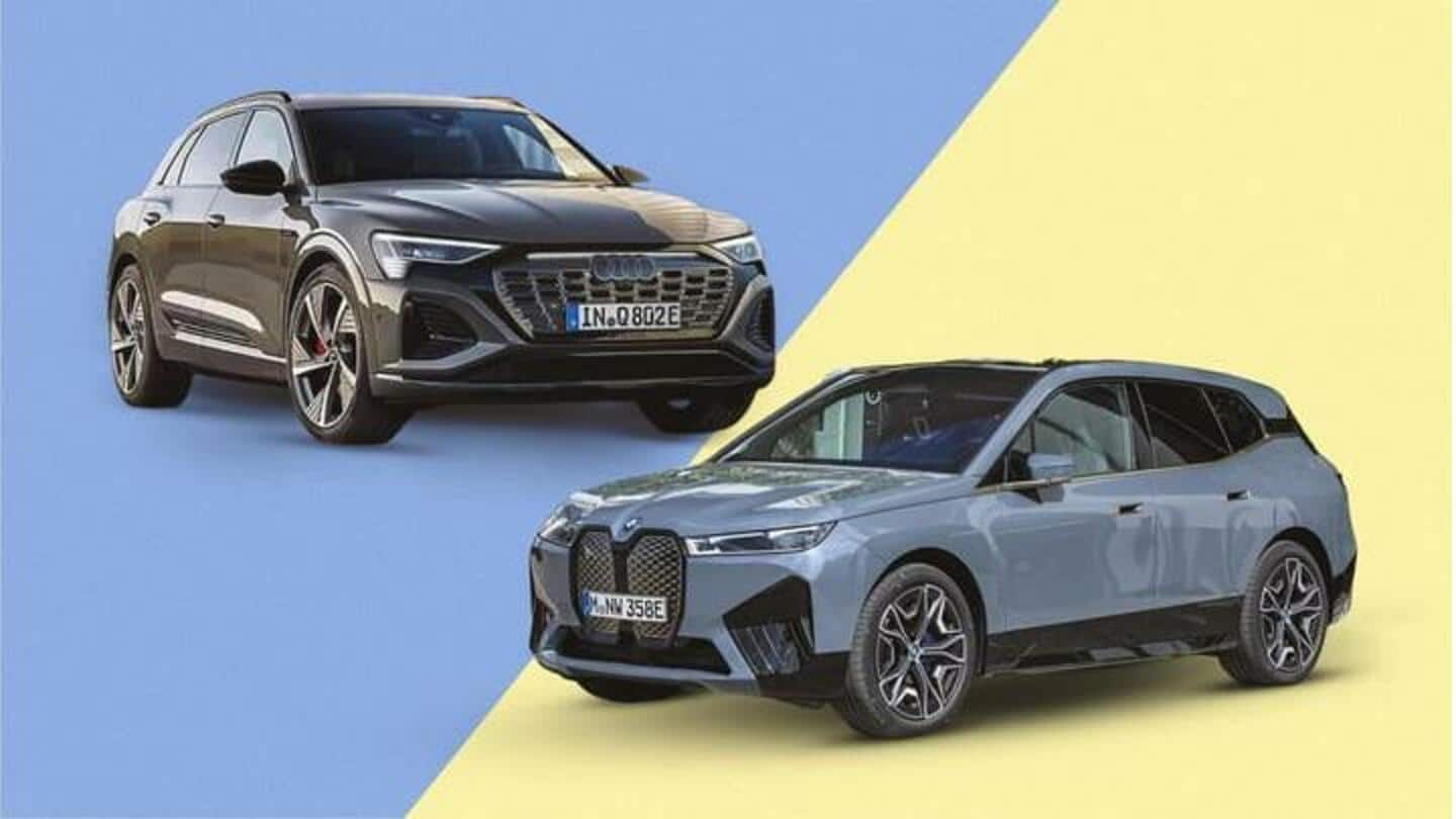 Perbandingan Audi Q8 e-tron dan SUV BMW iX