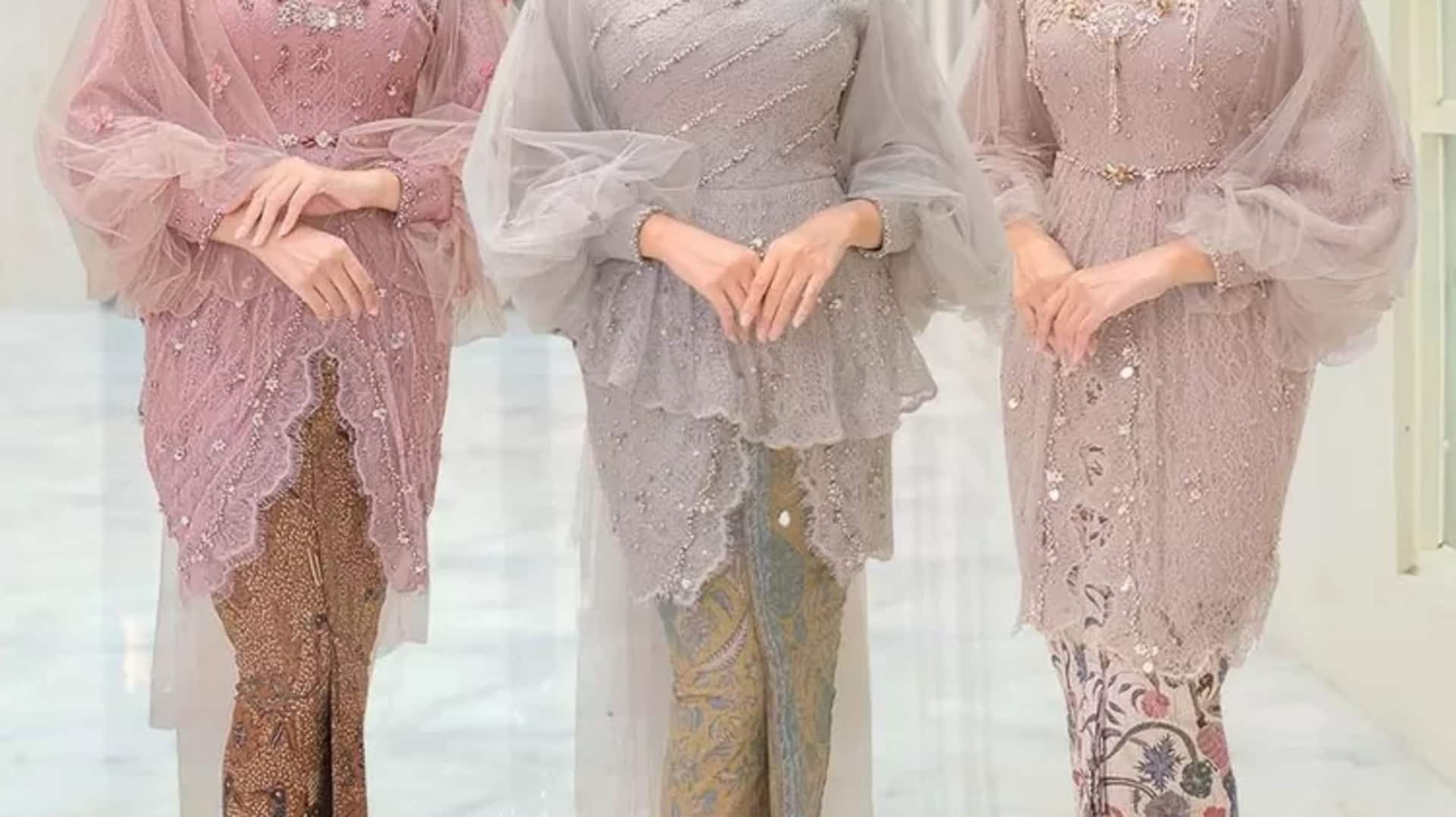 Evolusi Kebaya dalam fesyen modern Indonesia