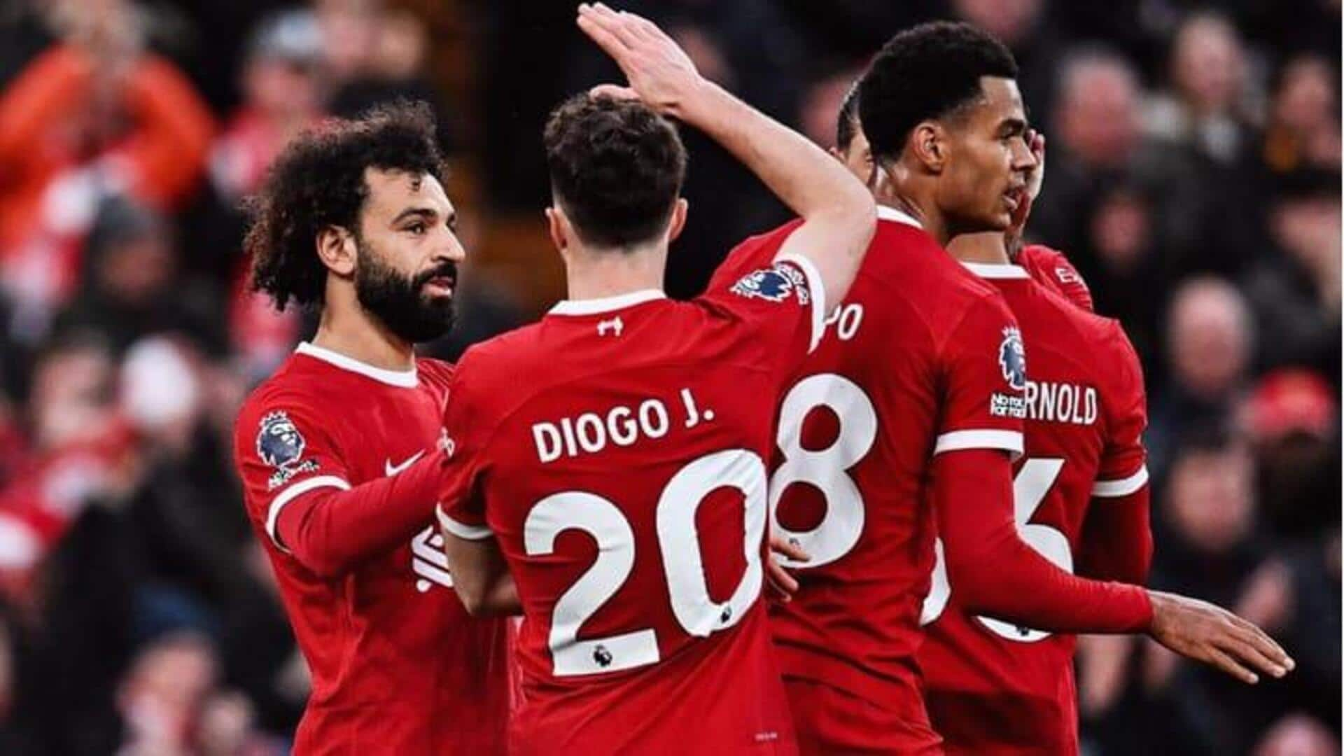 Liga Premier 2023-24, Liverpool menenggelamkan Brentford 3-0: Statistik penting