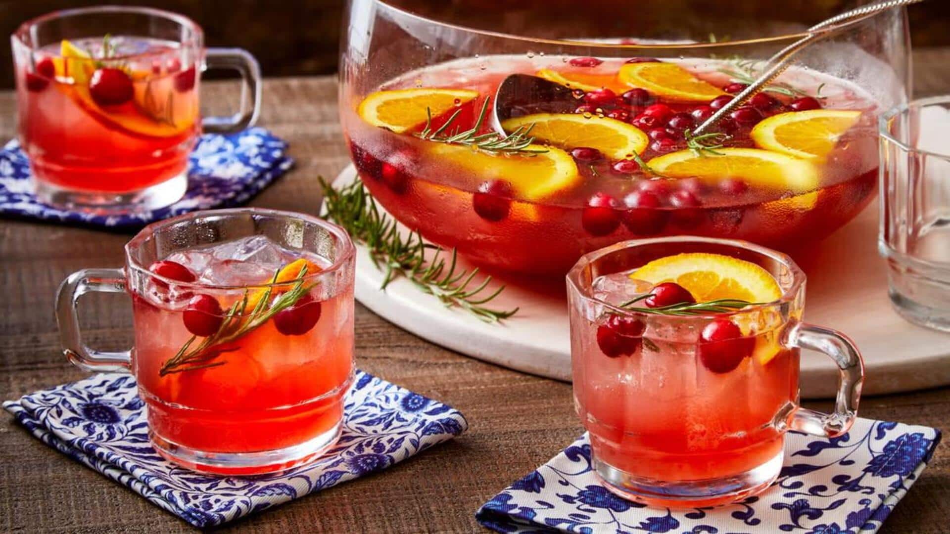 Kreasi Punch Buah Unik untuk Acara yang Meriah