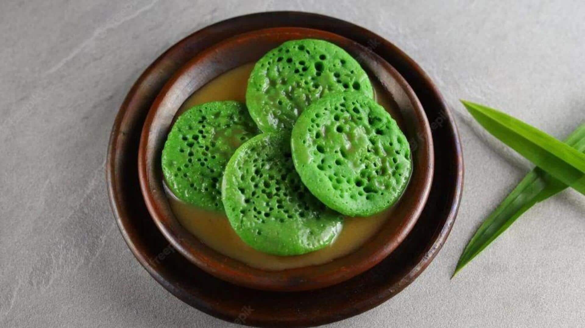 Menemukan Hidangan Penutup Indonesia dengan Sentuhan Daun Pandan