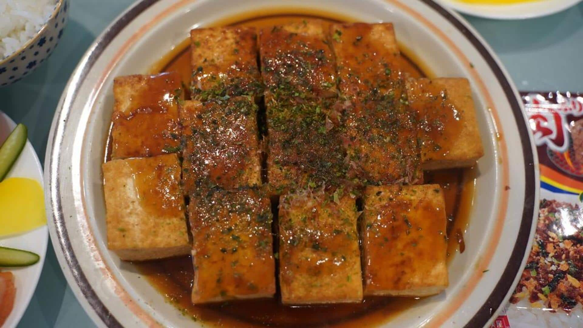 Panduan Jerk Teriyaki Tofu fusion Jamaika-Jepang