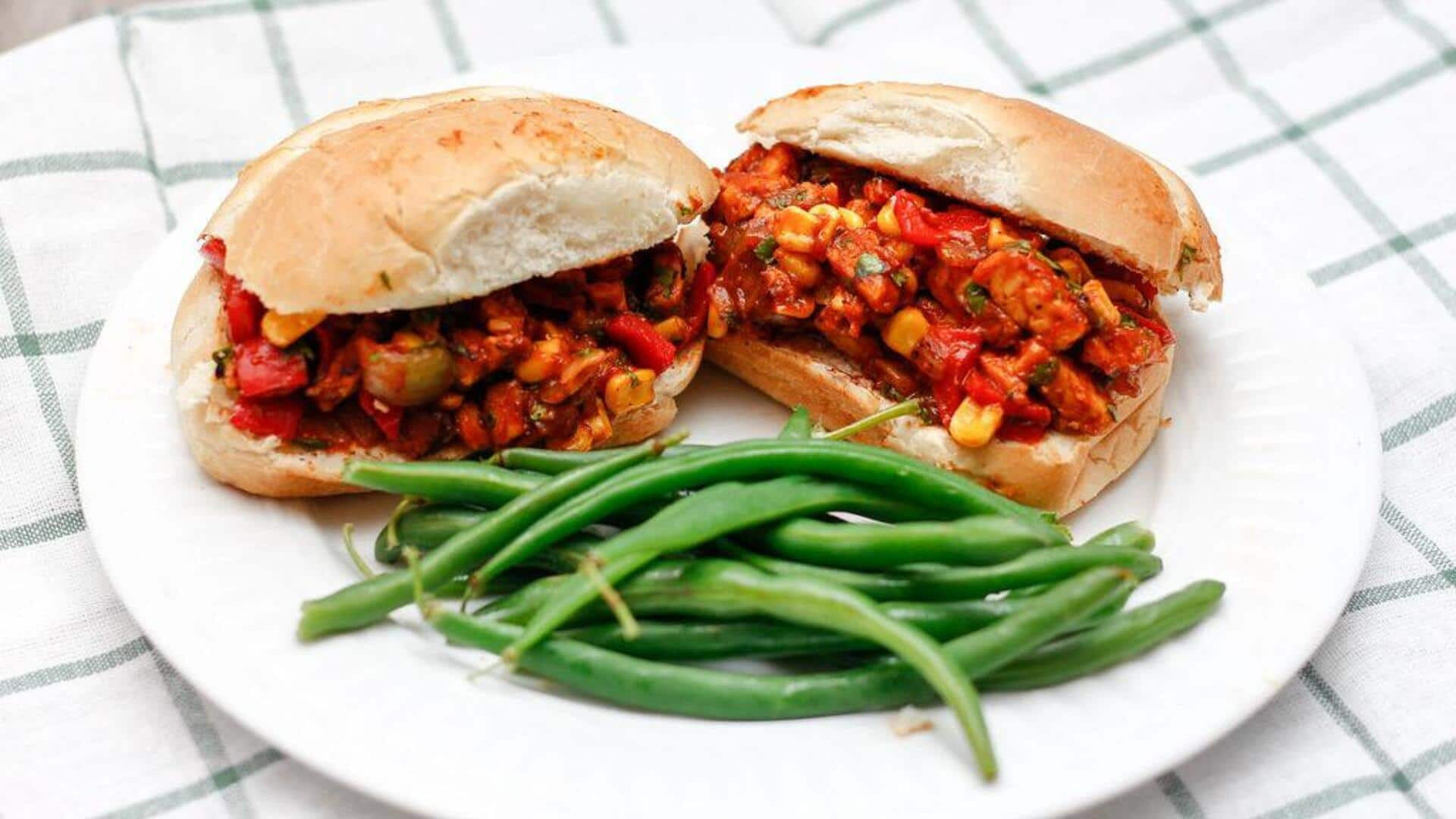 Tutorial Sloppy Joes Tahu fusion Indonesia-Amerika