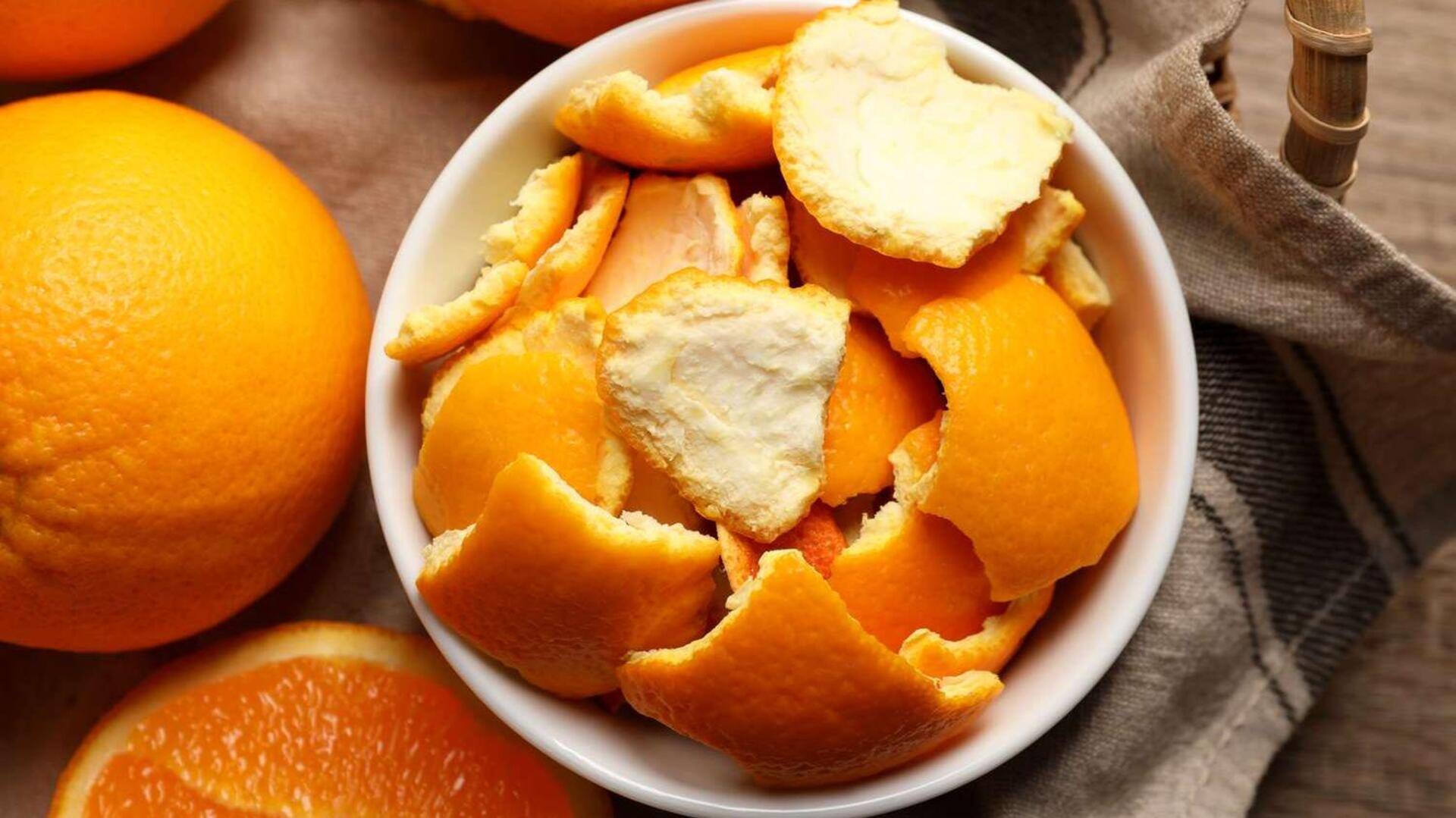 Memanfaatkan kulit jeruk sebagai pengharum dapur alami