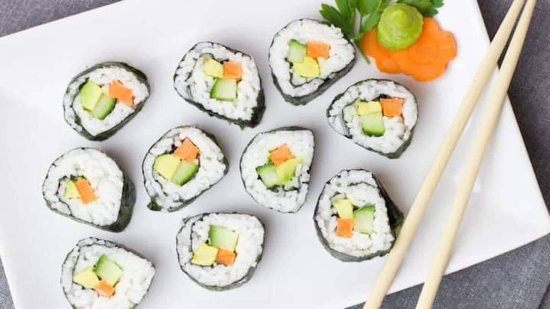 Simaklah Resep Sushi Vegan Jepang Ini