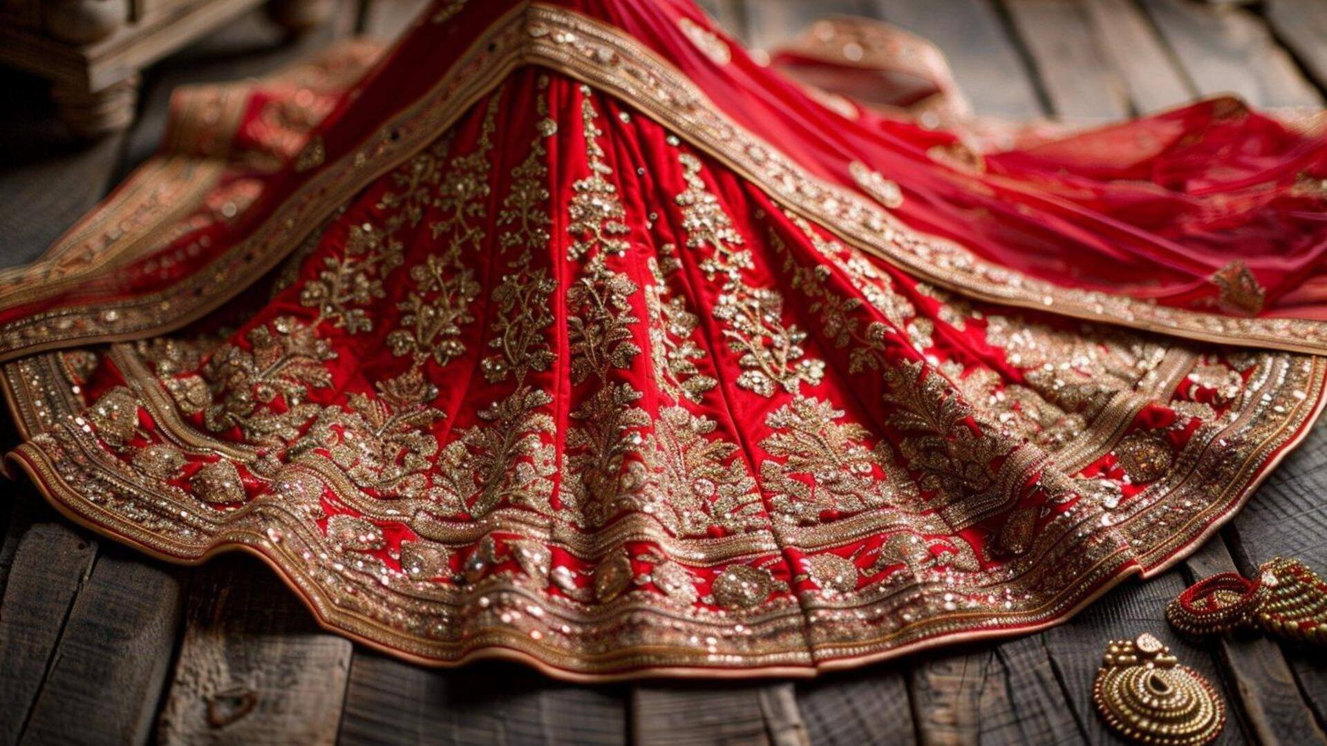 Mengubah lehenga tradisional menjadi busana barat modis