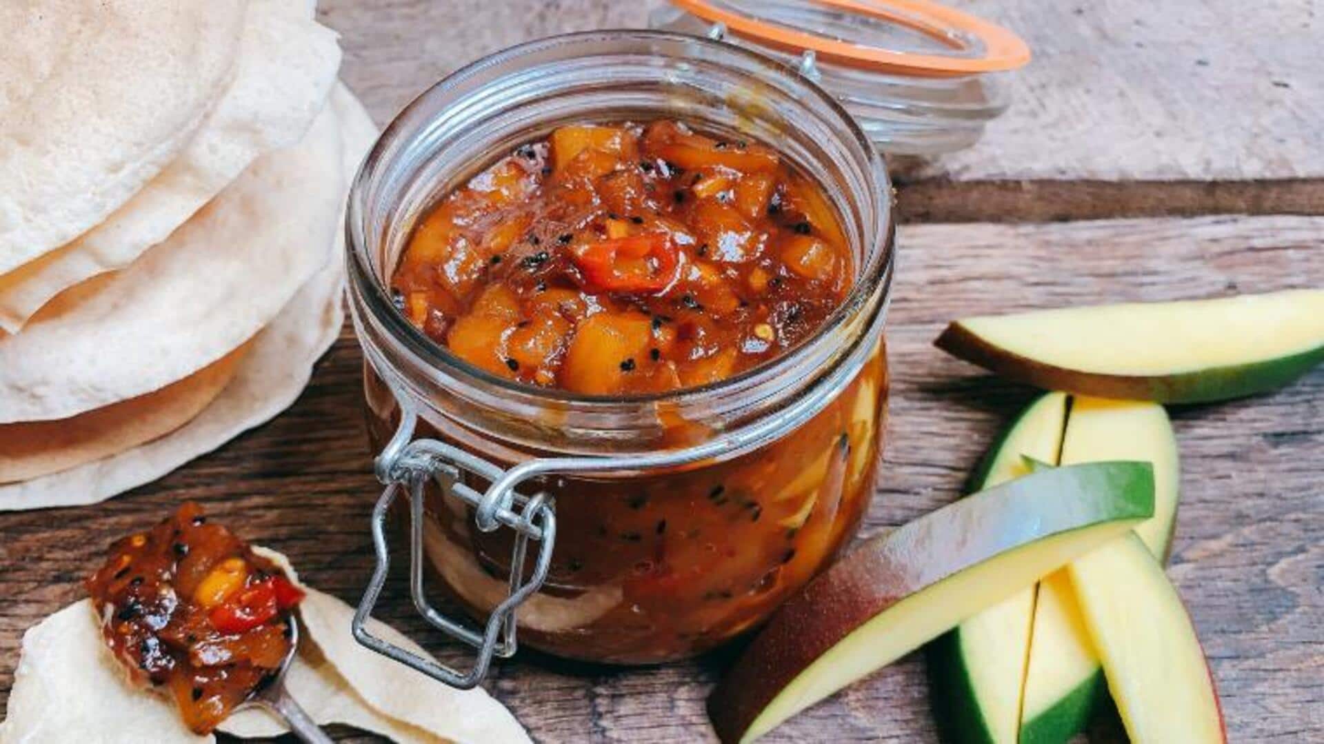 Ubah Biji Mangga menjadi Chutney yang Gurih