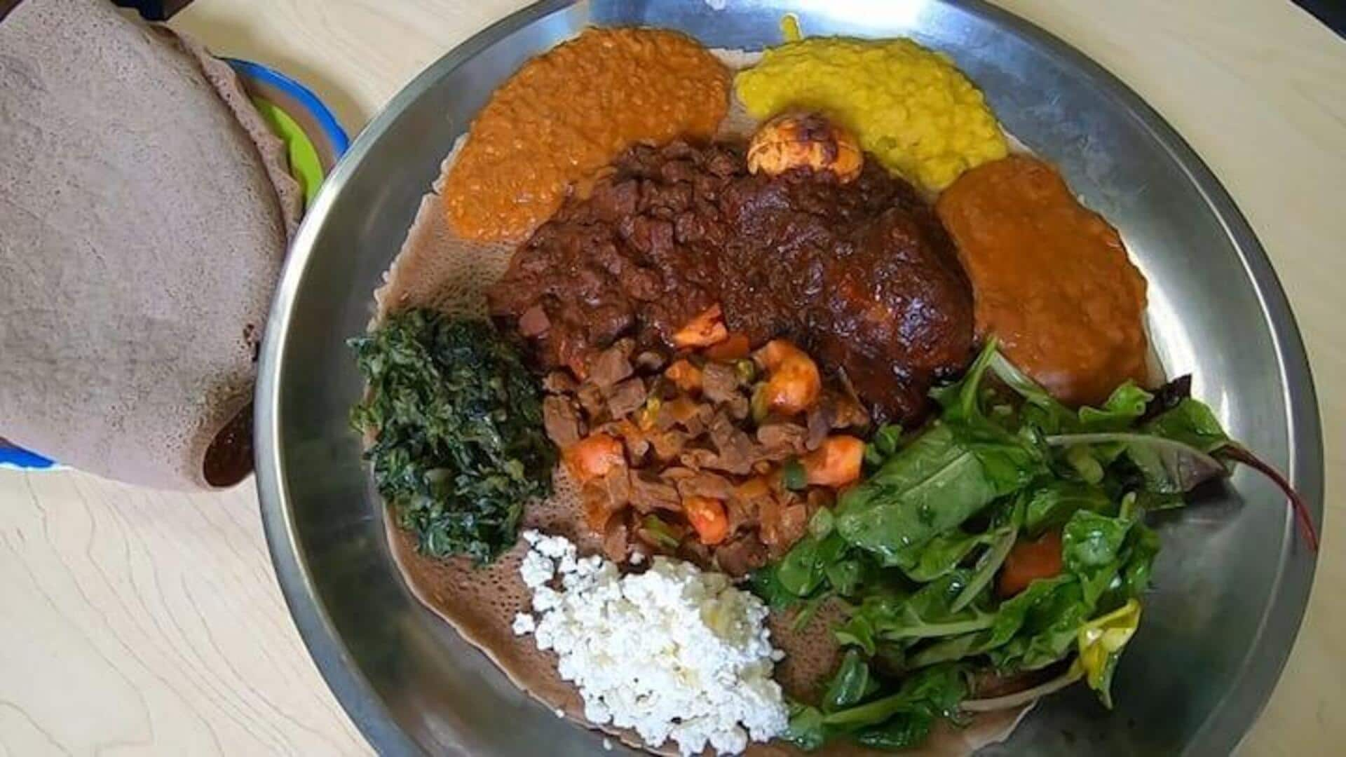 Cobalah Resep Injera Etiopia Dengan Taburan Sayuran Ini