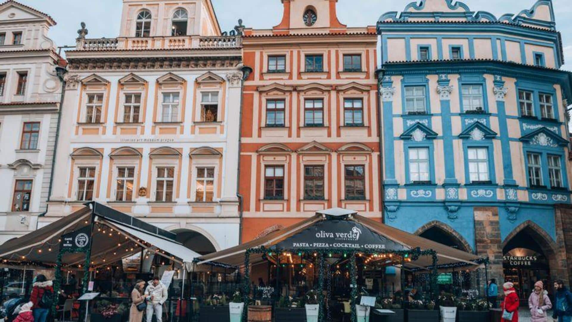 Makan di Tengah Keajaiban Arsitektur di Praha