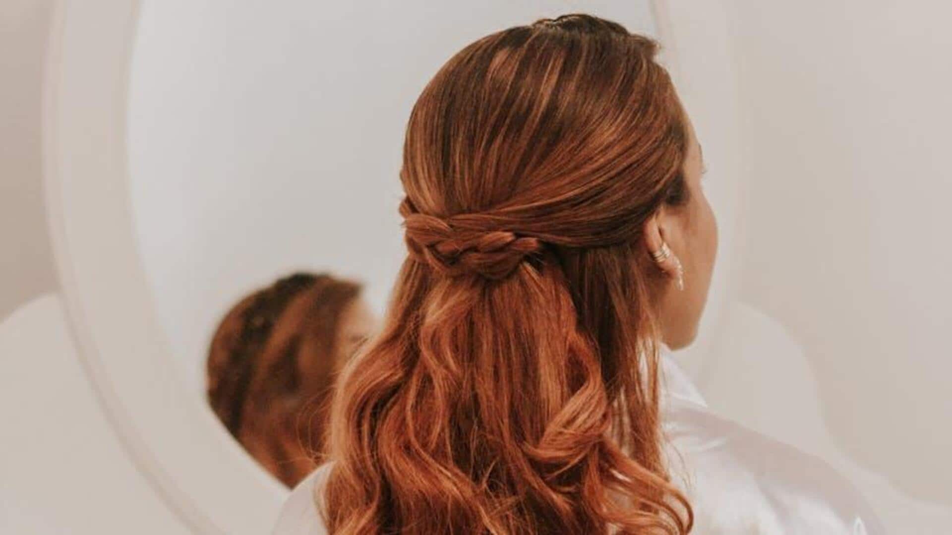 Gaya rambut musim panas di India