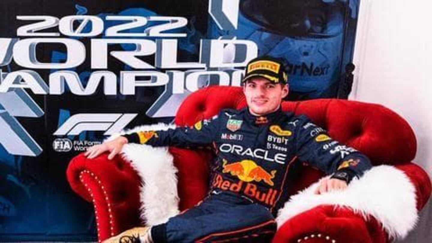 Formula 1, Max Verstappen jadi jawara dunia dua kali: Statistik penting