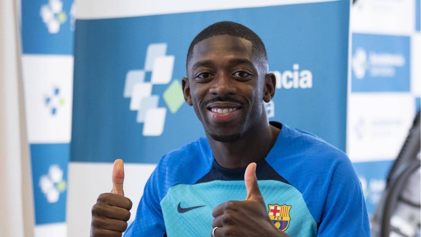 Ousmane Dembele menandatangani kontrak baru dengan Barcelona: Inilah statistiknya