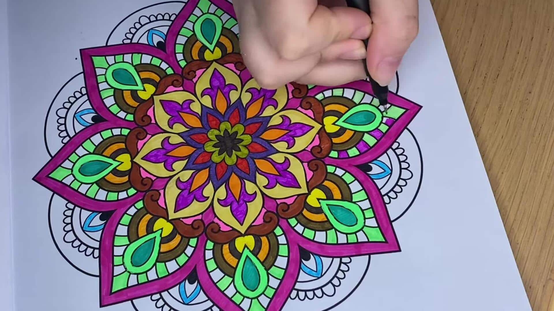 Mandala: Seni Lukisan yang Memukau