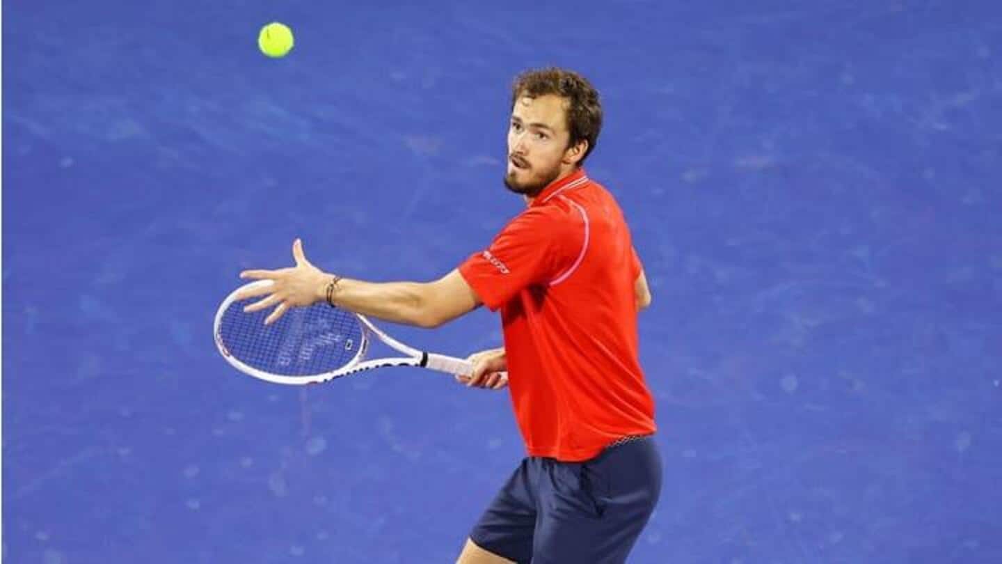 Daniil Medvedev memenangkan gelar ATP Tour ke-3 berturut-turut: Statistik utama