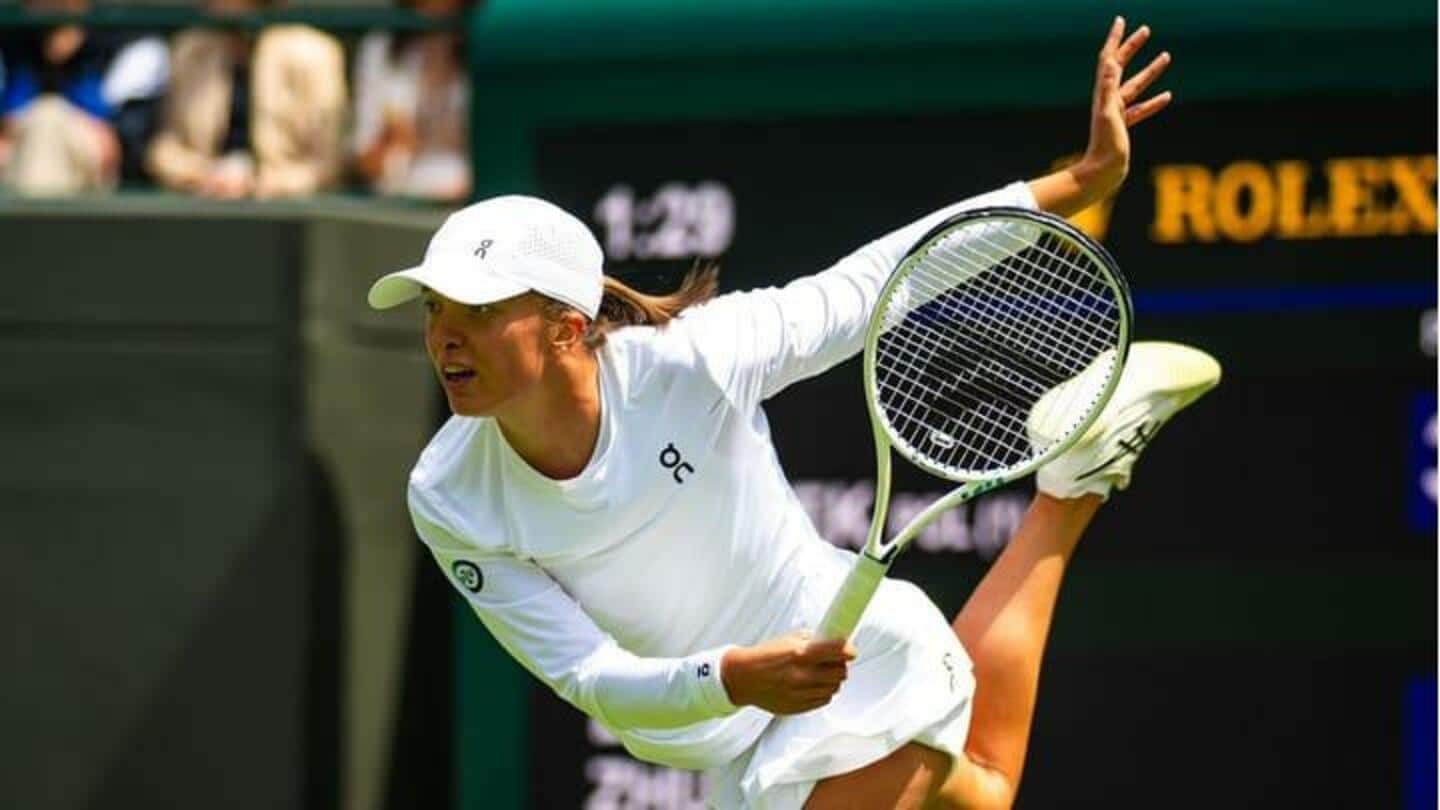 Wimbledon 2023, Iga Swiatek mencapai babak ketiga: Statistik kunci