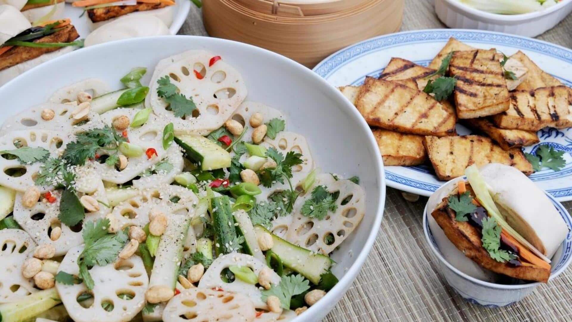 Tambahkan Topping Batang Teratai untuk Salad yang Renyah dan Segar