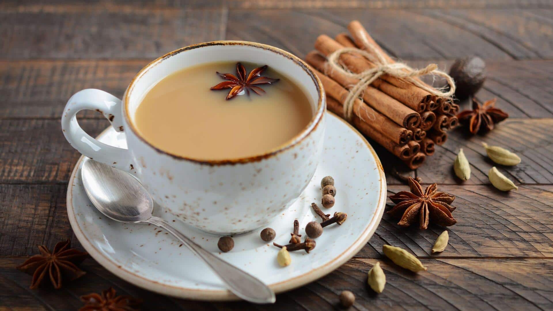 Mencoba Sentuhan Unik pada Masala Chai Tradisional