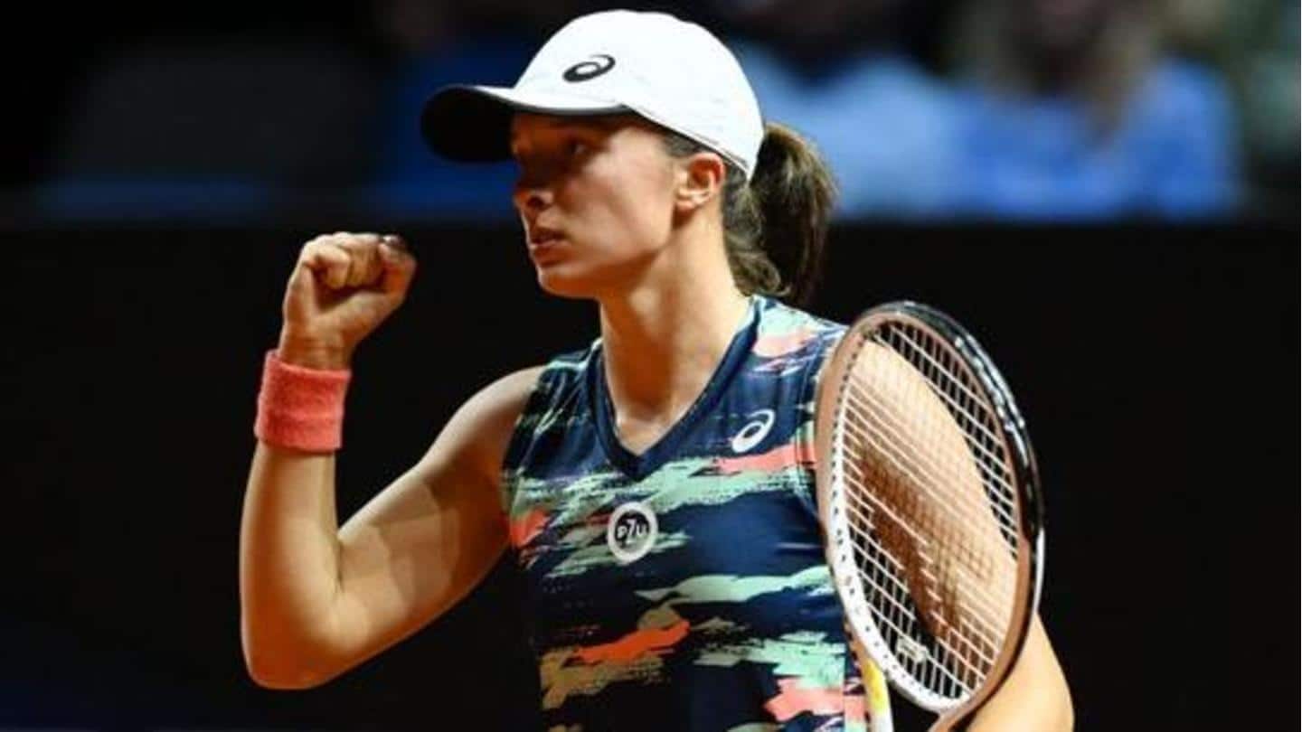 Stuttgart Open: Swiatek mengalahkan Samsonova, akan menghadapi Sabalenka di final