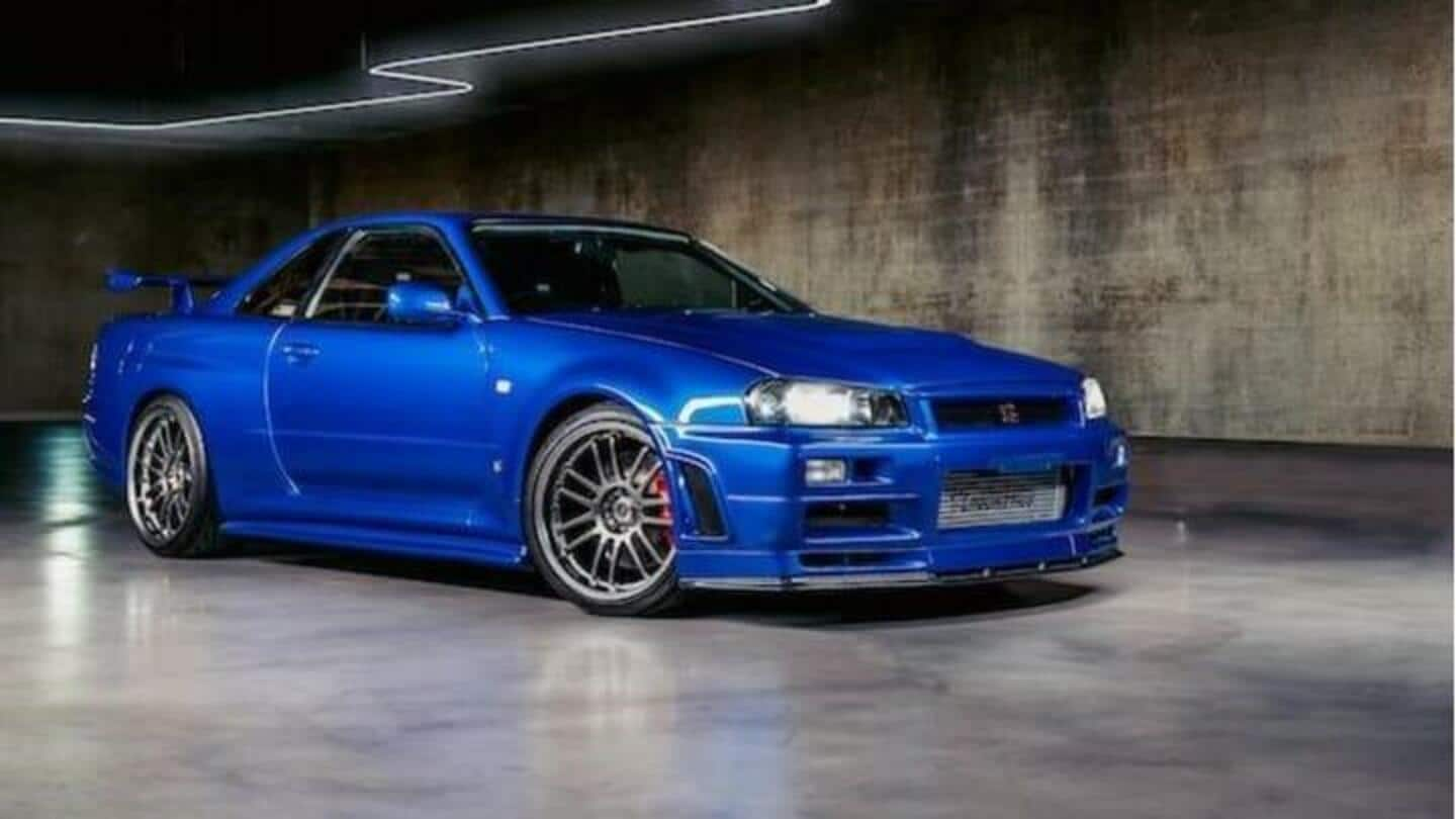 Nissan Skyline R34 GT-R Paul Walker dilelang; mendapatkan $1,3 juta