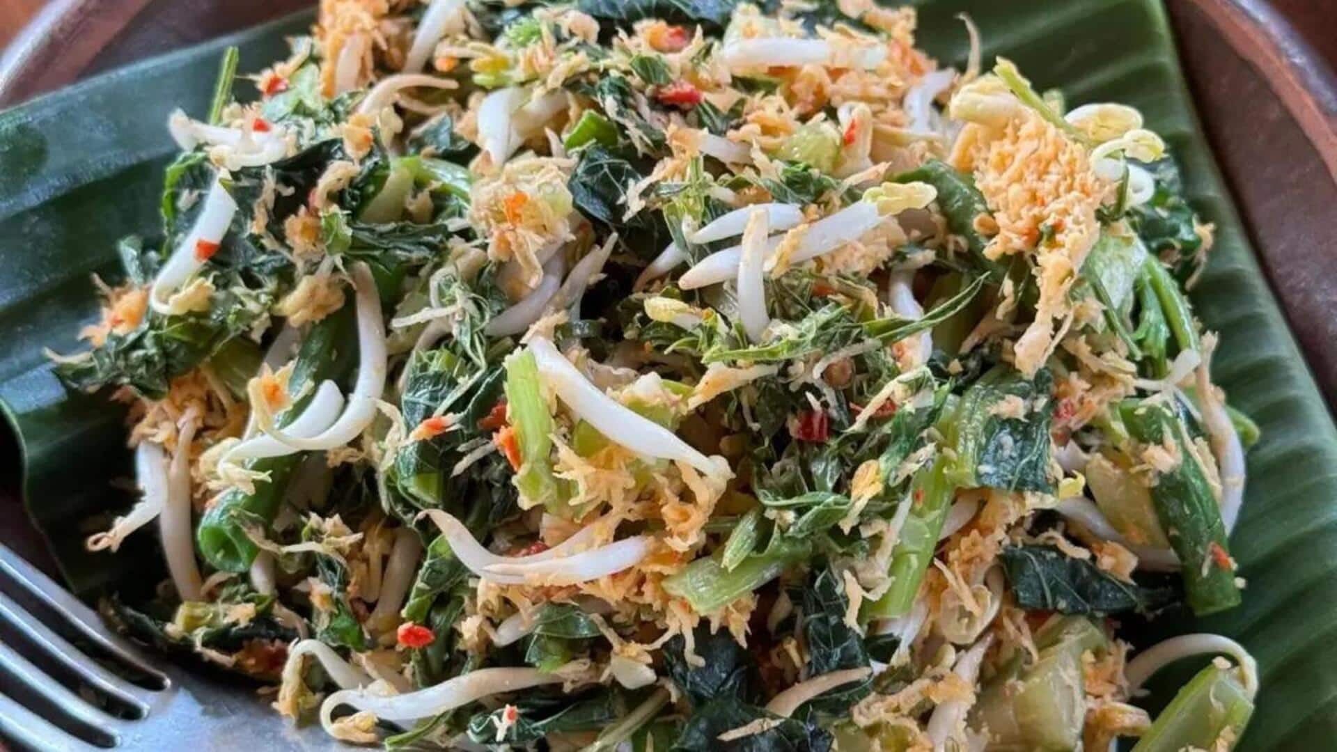 Hidangan Pembuka Vegetarian ala Bali yang Menggugah Selera