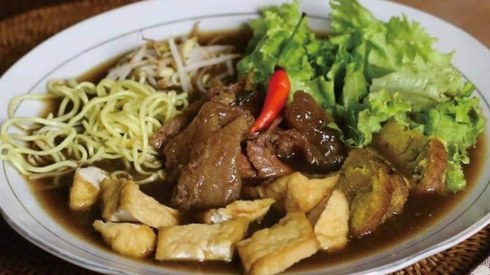 Mencicipi Keunikan Tahu Campur