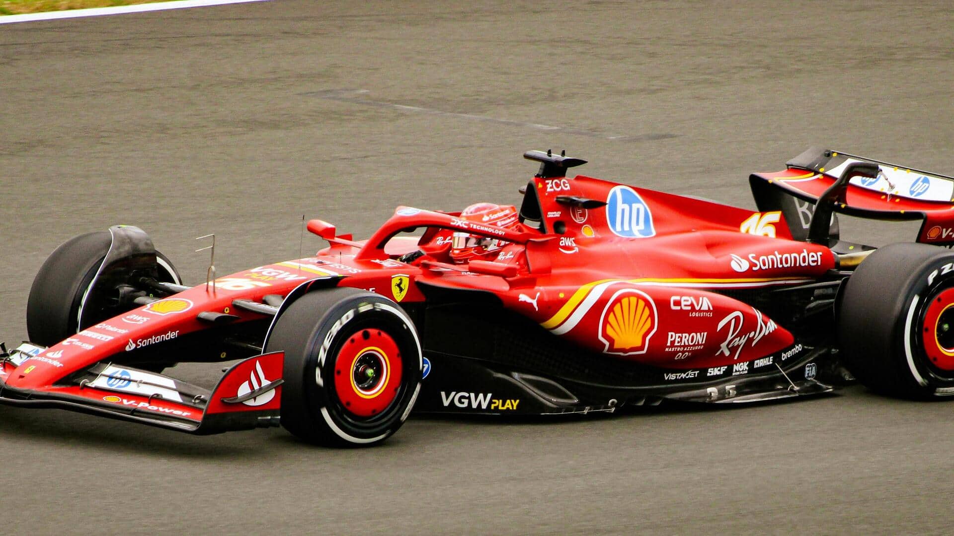 Makna tersembunyi di balik nomor mobil F1