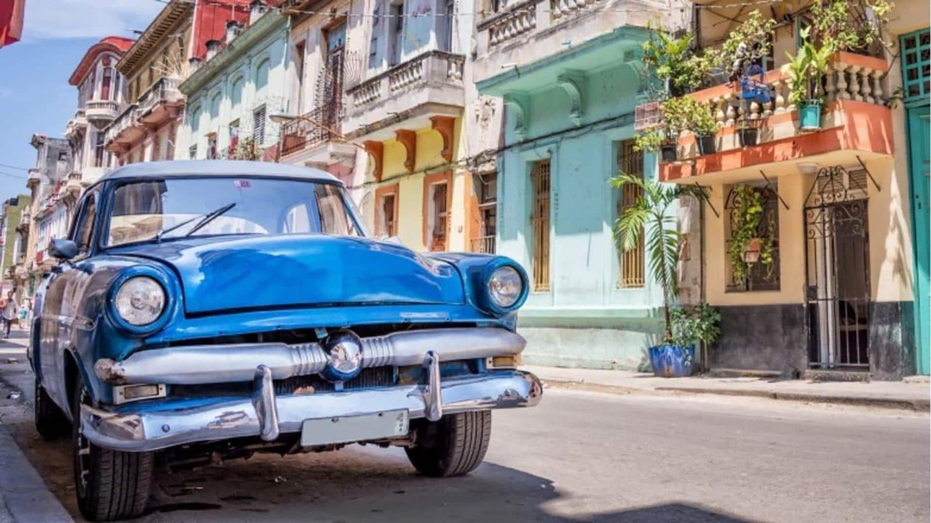 Perjalanan waktu ke Havana, Kuba dengan destinasi antik-nya