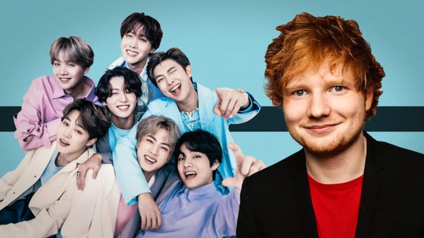 Sheeran-BTS berkolaborasi lagi, penyanyi ini telah 'menulis lagu baru' untuk mereka