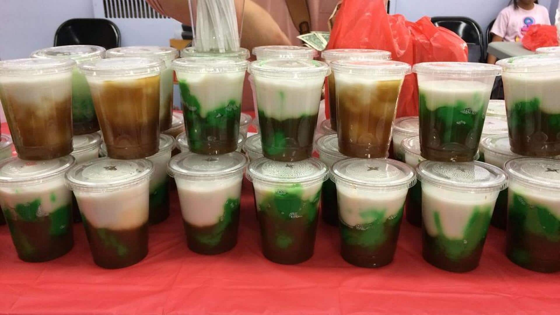 Cendol Agar-agar: Panduan membuat hidangan penutup khas Indonesia