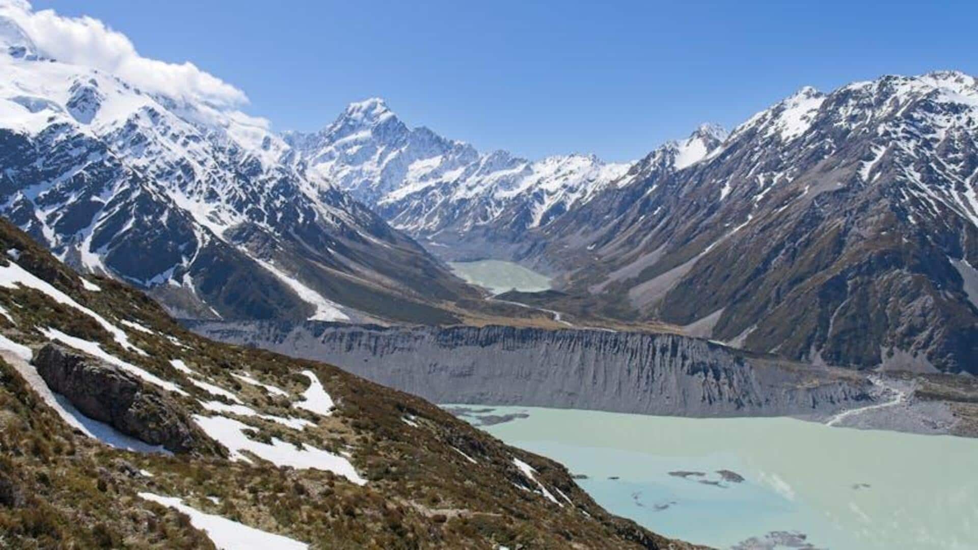 Jalur Pendakian Terbaik di Taman Nasional Aoraki/Mount Cook