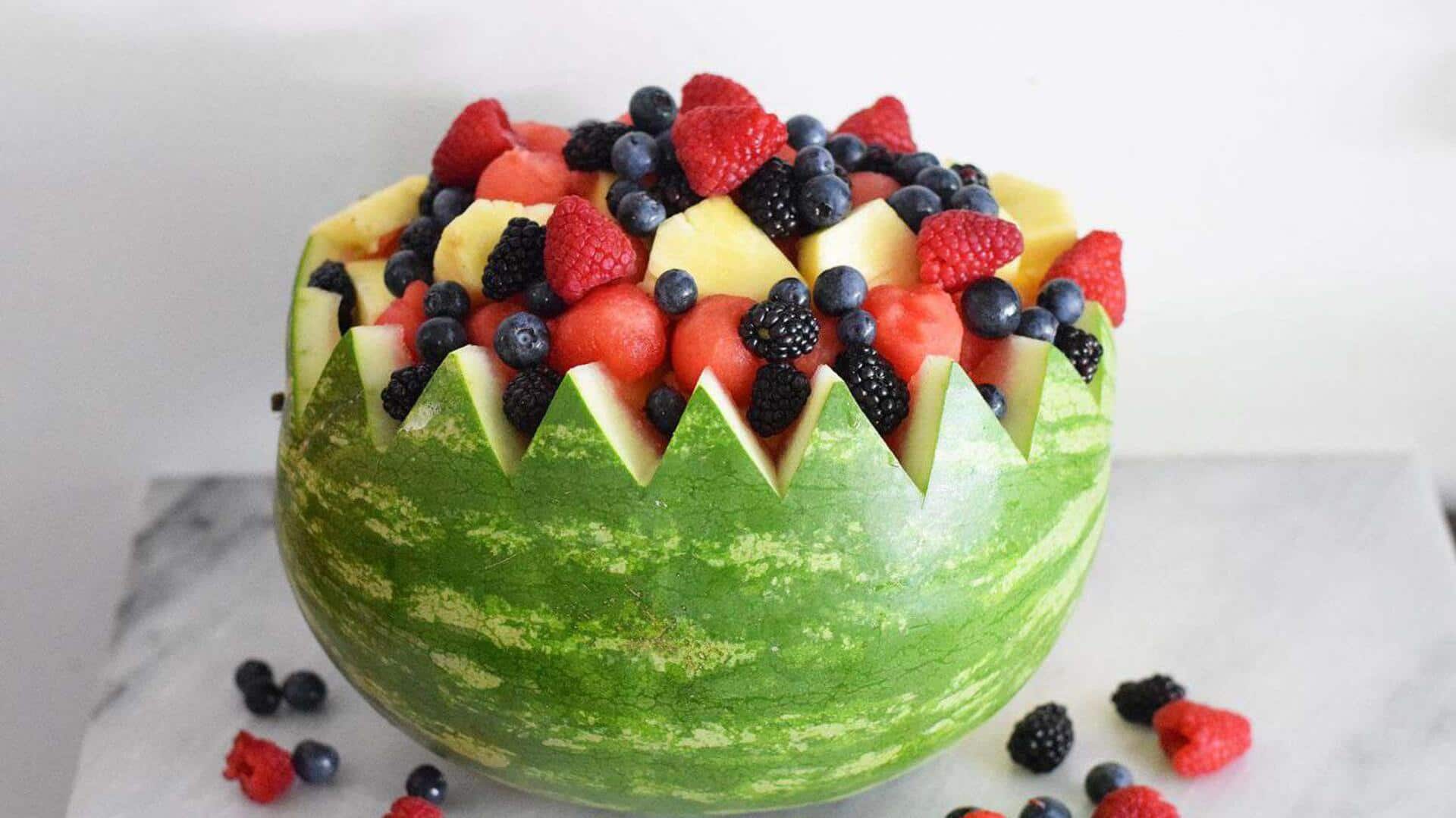 Cara Unik dalam Menyajikan Salad Buah