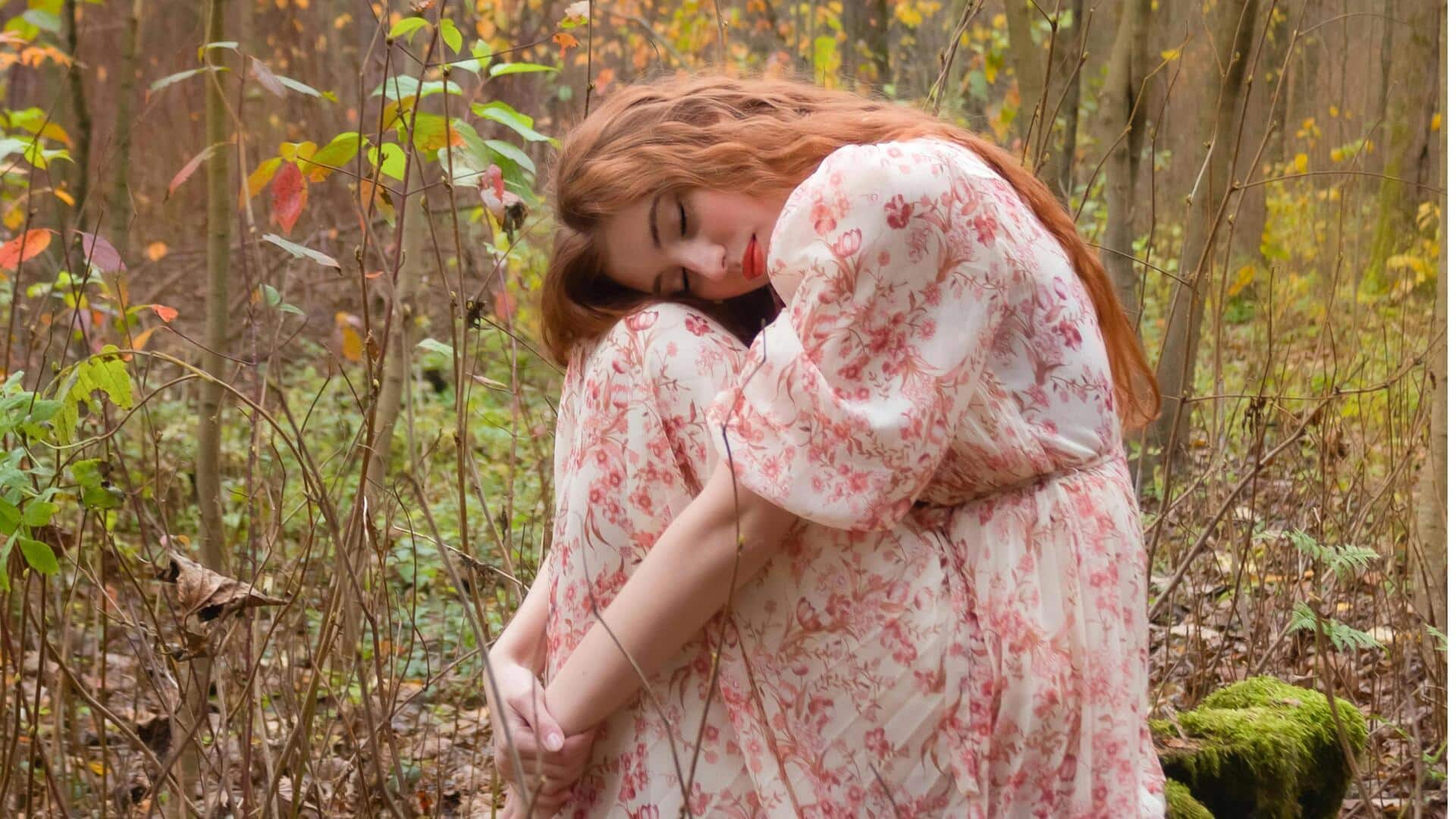 Motif vintage untuk lapisan musim gugur