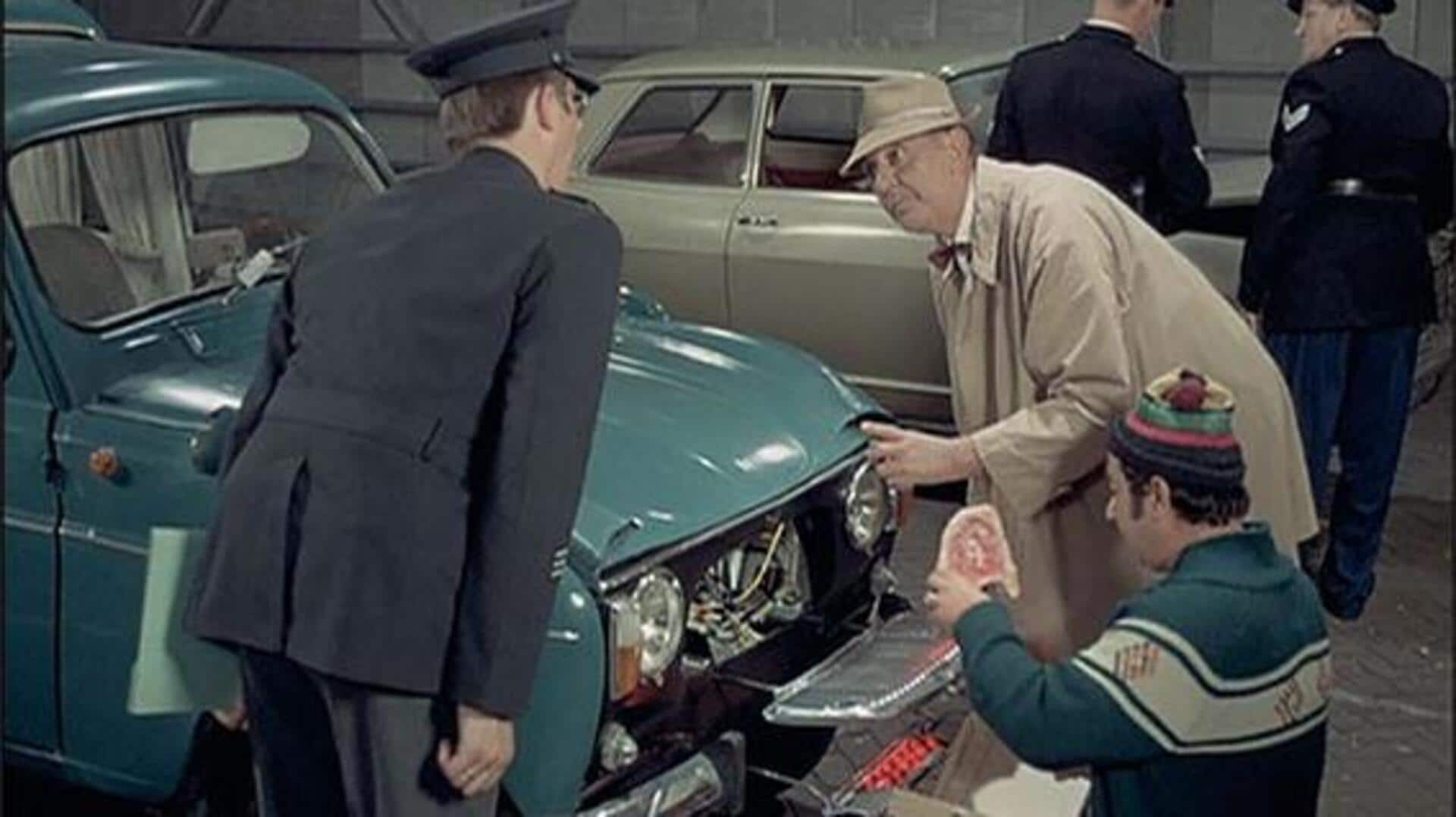 Kendaraan klasik dalam film Jacques Tati