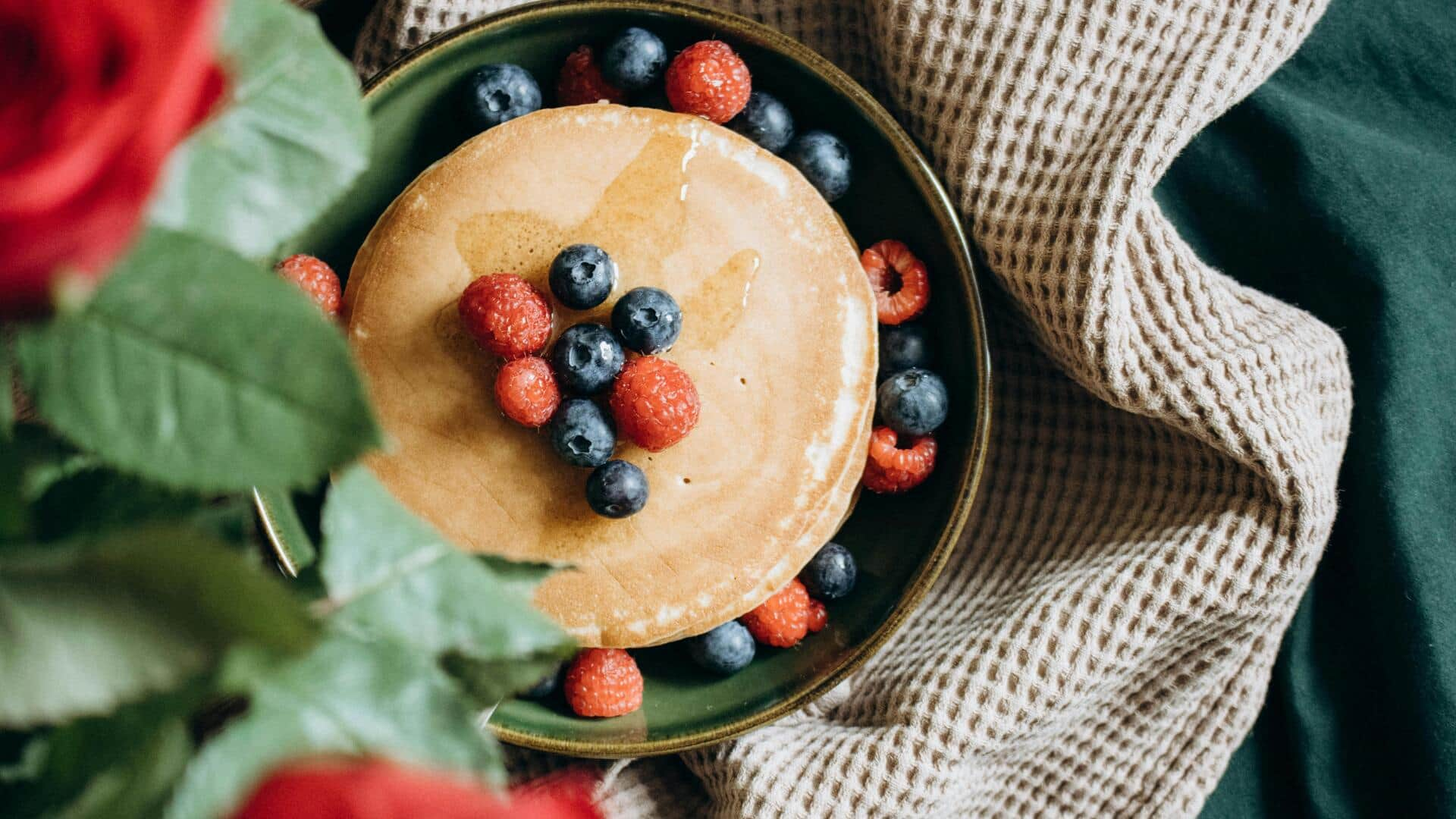 Panekuk Vegan Labu yang Kaya Fitonutrien