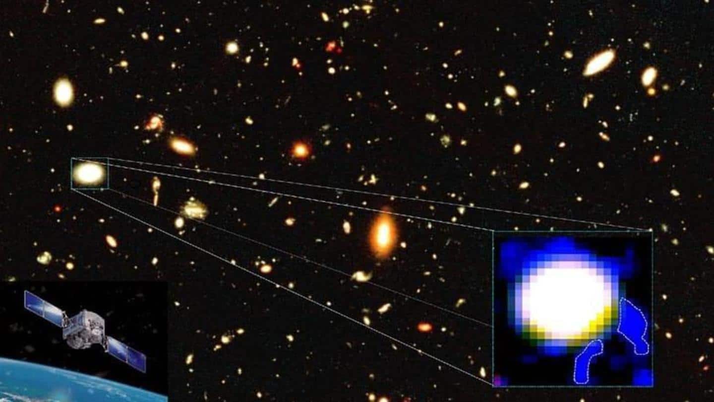 Para astronom mengamati pembentukan bintang di galaksi kerdil menggunakan teleskop India