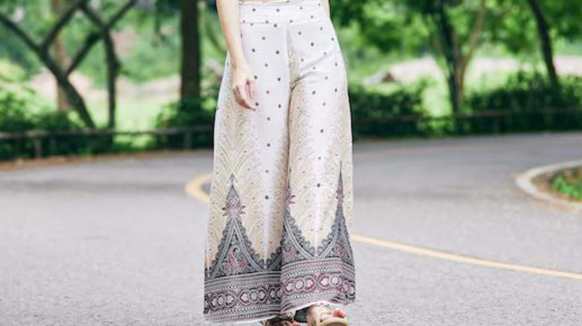 Celana Palazzo: Gaya musim yang serbaguna