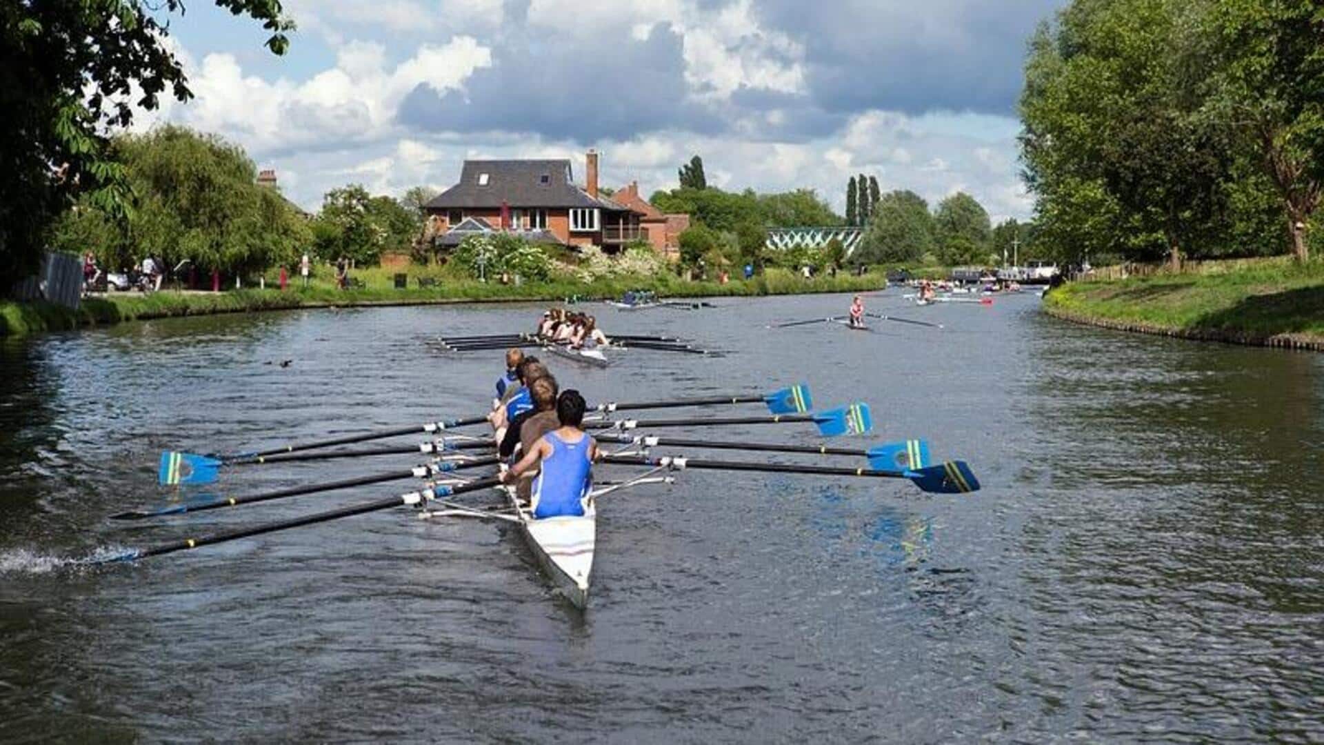 Asal-usul kata 'Attention' dalam perlombaan dayung