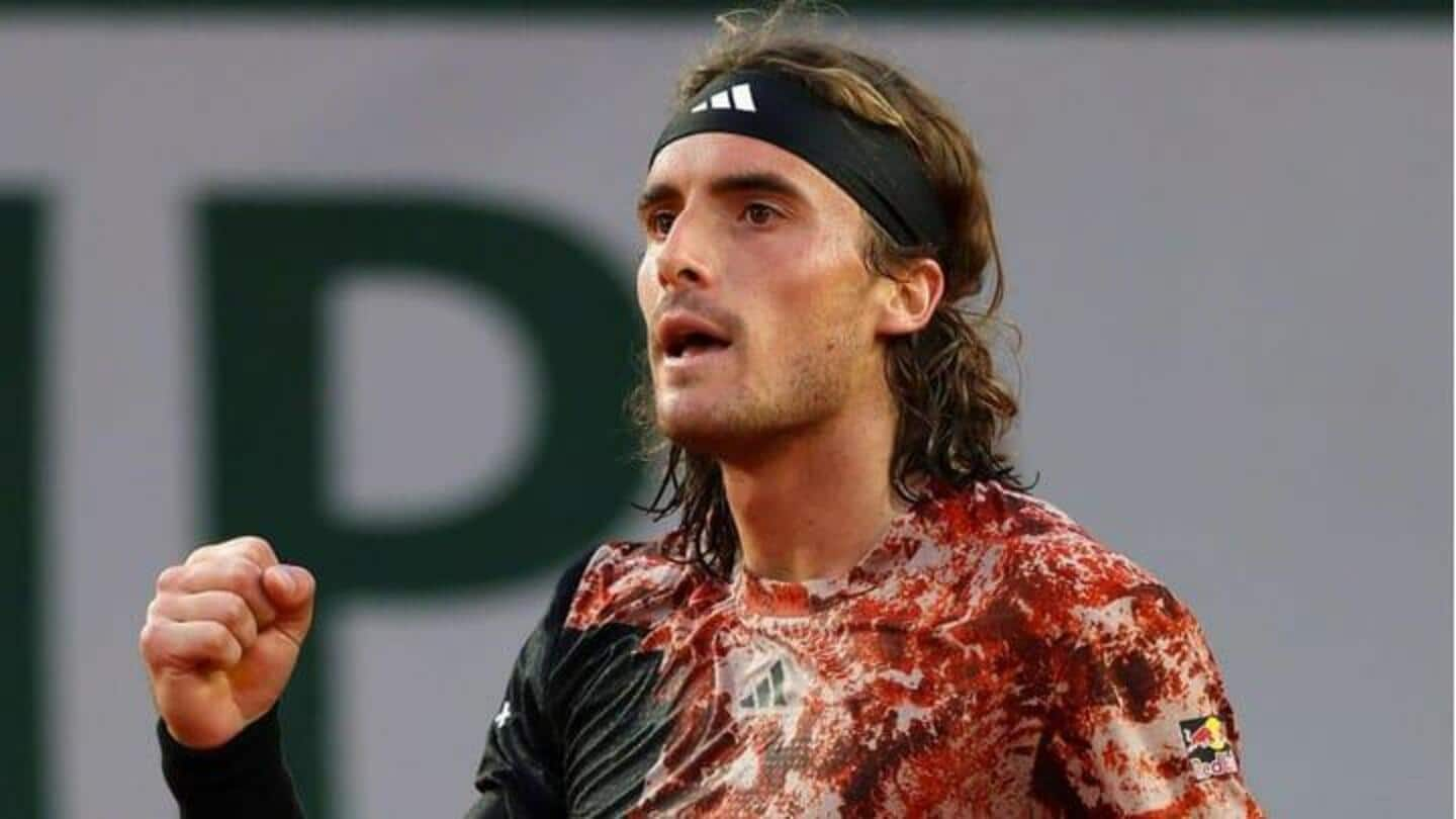 Prancis Terbuka 2023, Stefanos Tsitsipas mencapai babak keempat: Statistik utama