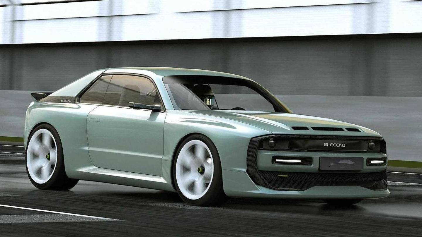 Mobil listrik E-Legend EL1, dengan tampilan yang terinspirasi Audi Sport Quattro, diumumkan