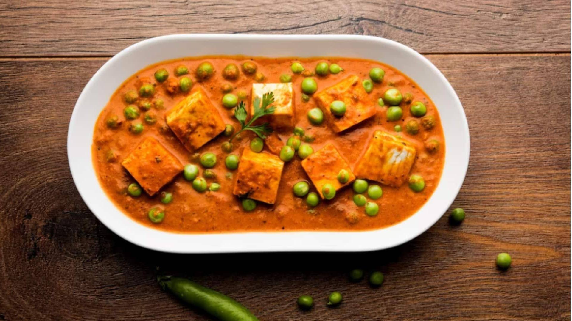 Buat matar paneer di rumah dengan resep sederhana ini