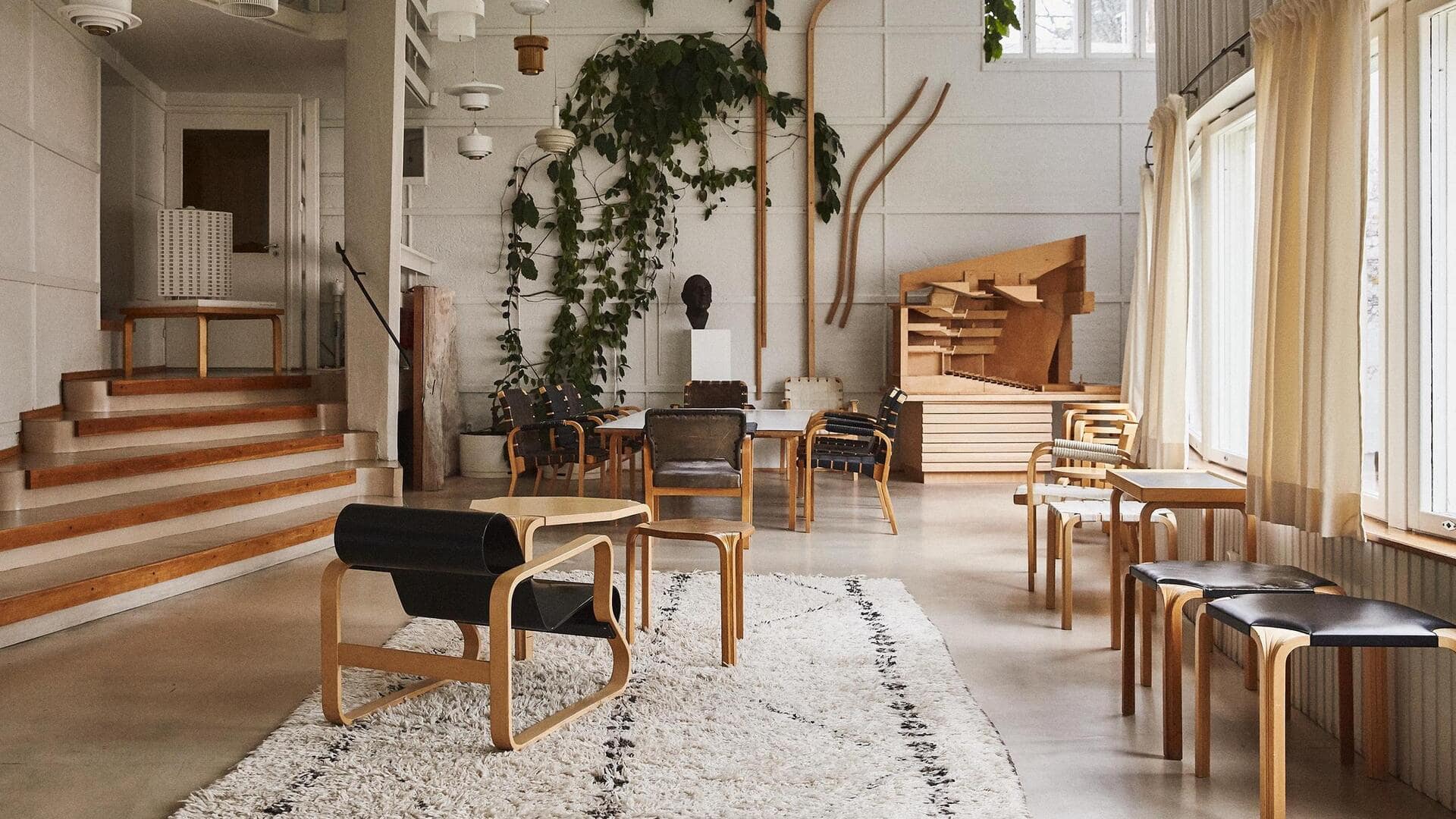 Furnitur Modernis Yang Terinspirasi Dari Alvar Aalto