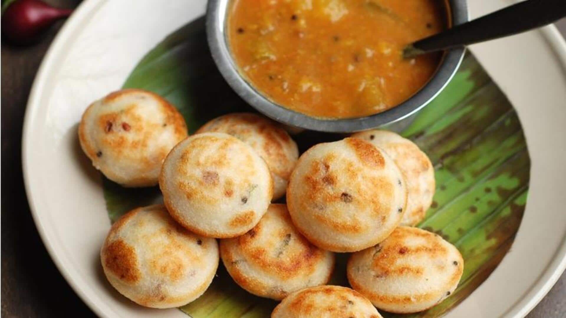 Menjelajahi Seni Membuat Paniyaram dengan Lima Bumbu Rahasia